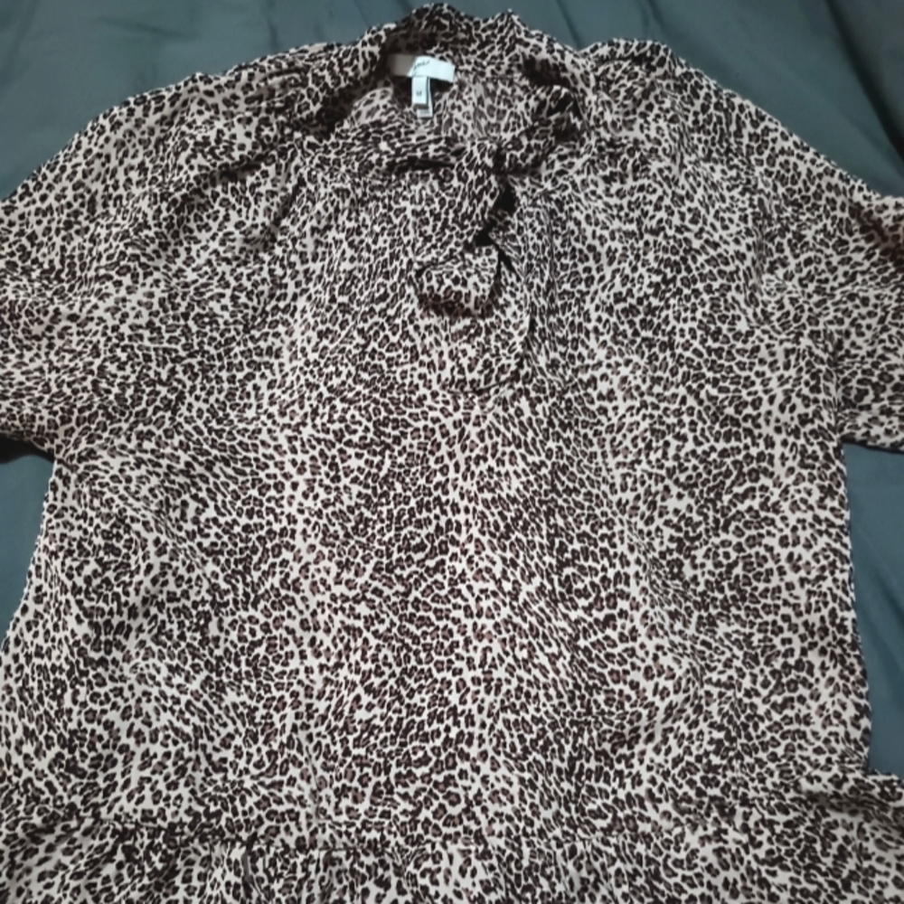 Cheetah blouse
